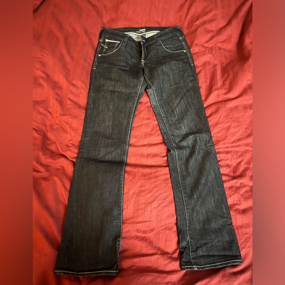Mavi dark denim jeans